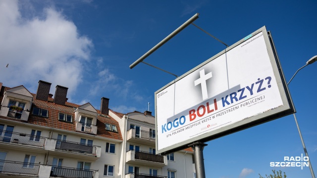 Fot. Robert Stachnik [Radio Szczecin] Kogo boli krzyż? [ZDJĘCIA]