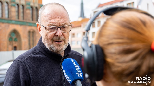 Fot. Robert Stachnik [Radio Szczecin] Odkrycie archeologiczne na Rynku Nowym w Szczecinie [WIDEO, ZDJĘCIA]