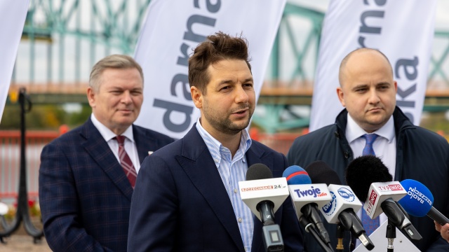 Fot. Robert Stachnik [Radio Szczecin] Wiceburmistrz Gryfina zasila szeregi partii Zbigniewa Ziobry [WIDEO, ZDJĘCIA]