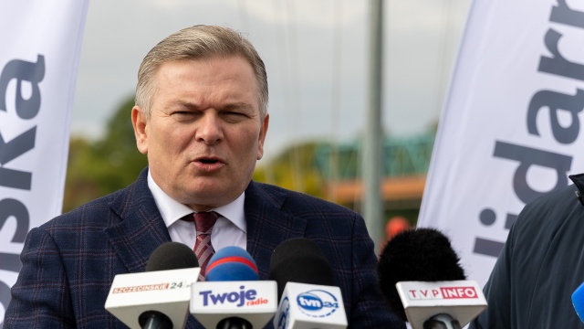 Fot. Robert Stachnik [Radio Szczecin] Wiceburmistrz Gryfina zasila szeregi partii Zbigniewa Ziobry [WIDEO, ZDJĘCIA]