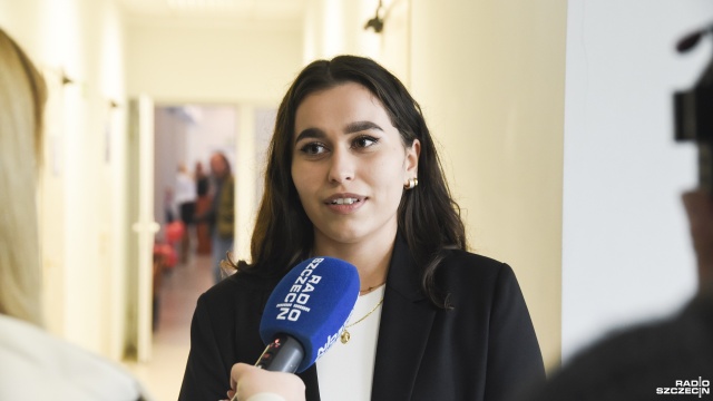 Fot. Kamila Kozioł [Radio Szczecin] Sybiracy patronem Liceum Ogólnokształcącego w Szczecińskiej Szkole Florystycznej [WIDEO, ZDJĘCIA]