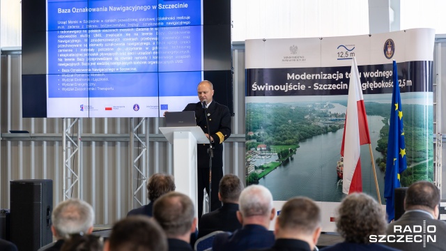 Fot. Robert Stachnik [Radio Szczecin] Baza Oznakowania Nawigacyjnego zmodernizowana [WIDEO, ZDJĘCIA]