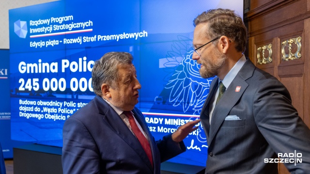 Fot. Robert Stachnik [Radio Szczecin] Police otrzymały jedno z największych dofinansowań w kraju [WIDEO, ZDJĘCIA]