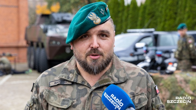 Fot. Robert Stachnik [Radio Szczecin] Paczka dla Bohatera. "Święta już za dwa miesiące, musimy działać" [WIDEO, ZDJĘCIA]