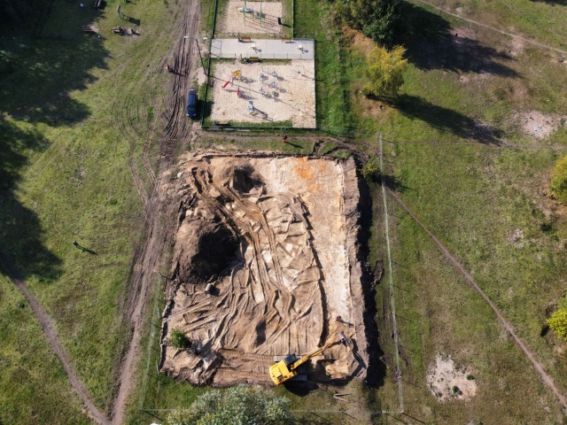 Fot. Zakład Usług Komunalnych w Szczecinie Skatepark w Dąbiu. Ruszyła budowa [ZDJĘCIA]