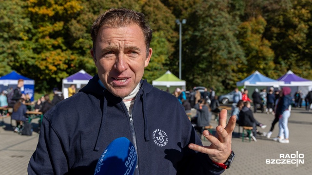 Fot. Robert Stachnik [Radio Szczecin] Społeczność akademicka mogła sprawdzić swoje sportowe predyspozycje [WIDEO, ZDJĘCIA]