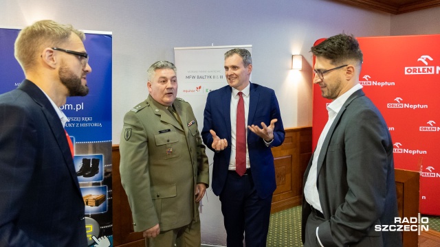 Fot. Robert Stachnik [Radio Szczecin] Ochrona infrastruktury strategicznej. Konferencja SFS [ZDJĘCIA]