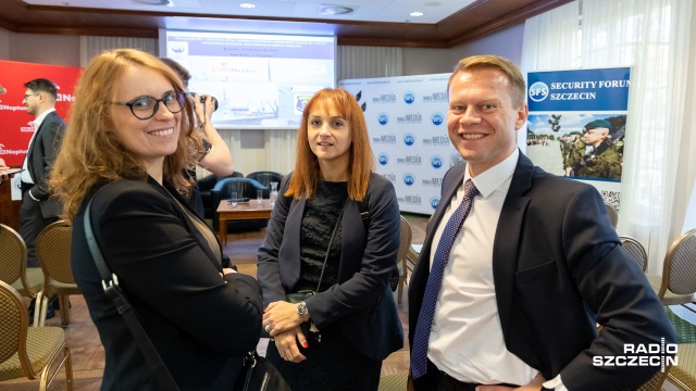 Fot. Robert Stachnik [Radio Szczecin] Ochrona infrastruktury strategicznej. Konferencja SFS [ZDJĘCIA]