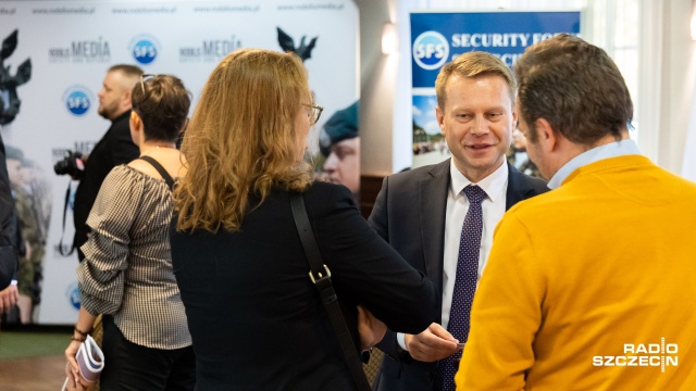 Fot. Robert Stachnik [Radio Szczecin] Ochrona infrastruktury strategicznej. Konferencja SFS [ZDJĘCIA]