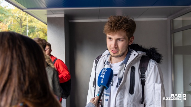 Fot. Robert Stachnik [Radio Szczecin] Studenci Politechniki Morskiej oddają krew [WIDEO, ZDJĘCIA]