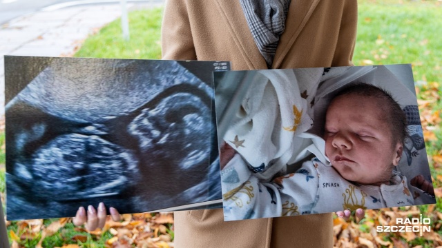 Fot. Robert Stachnik [Radio Szczecin] Szczecińscy działacze pro-life idą do prokuratury [ZDJĘCIA]