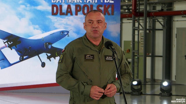Fot. Maciej Papke [Radio Szczecin] Wojsko Polskie otrzymało bezzałogowe systemy powietrzne Bayraktar [ZDJĘCIA]