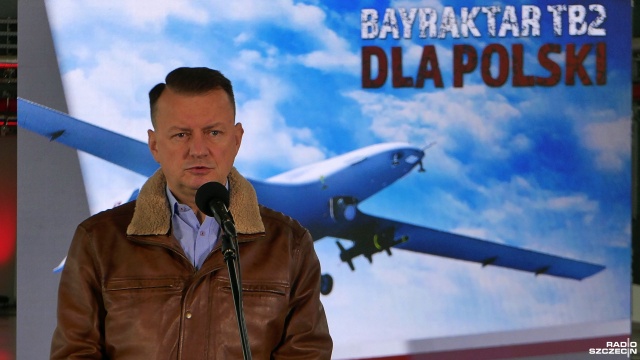 Fot. Maciej Papke [Radio Szczecin] Wojsko Polskie otrzymało bezzałogowe systemy powietrzne Bayraktar [ZDJĘCIA]