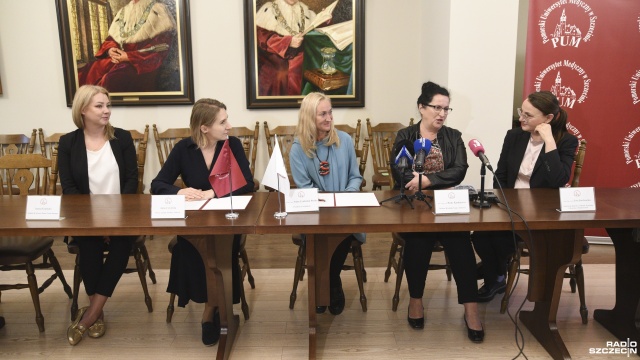 Fot. Kamila Kozioł [Radio Szczecin] Nowe fantomy na uczelni. Pomogą studentom PUM-u [WIDEO, ZDJĘCIA]