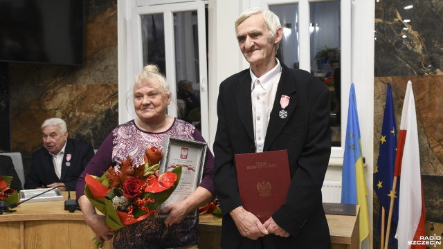 Fot. Kamila Kozioł [Radio Szczecin] Złote gody w Chojnie [WIDEO, ZDJĘCIA]