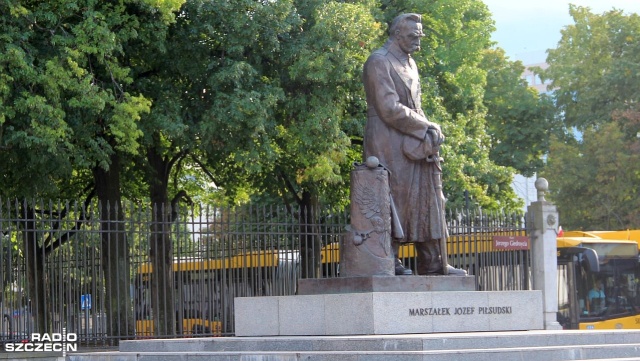 Pomnik Józefa Piłsudskiego w Warszawie. Fot. Piotr Kołodziejski [Radio Szczecin] Dzięki nim żyjemy w niepodległej Polsce [ZDJĘCIA]