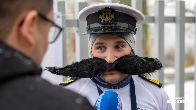 Fot. Robert Stachnik [Radio Szczecin] Bieg z Wąsem. "Liczy się idea, a nie wynik" [WIDEO, ZDJĘCIA]