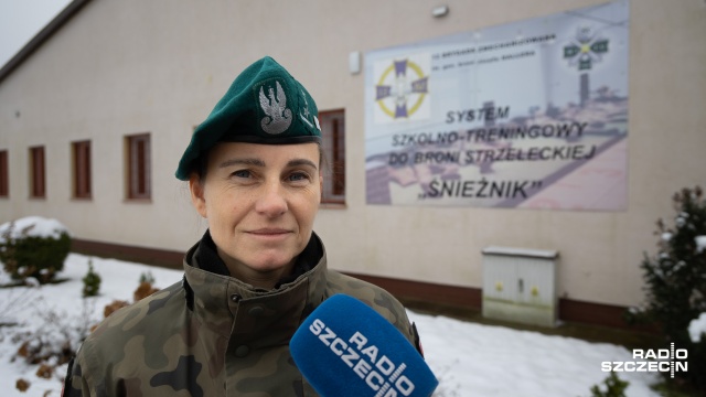 Fot. Robert Stachnik [Radio Szczecin] Samorządowcy z regionu uczyli się strzelać [WIDEO, ZDJĘCIA]