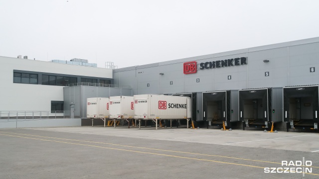 Fot. Robert Stachnik [Radio Szczecin] Nowy terminal DB Schenker [ZDJĘCIA]