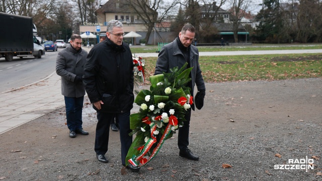 Fot. Robert Stachnik [Radio Szczecin] Walczyli przeciwko sowieckiej dominacji. Rocznica szczecińskich protestów [WIDEO, ZDJĘCIA]