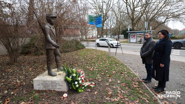 Fot. Robert Stachnik [Radio Szczecin] Walczyli przeciwko sowieckiej dominacji. Rocznica szczecińskich protestów [WIDEO, ZDJĘCIA]