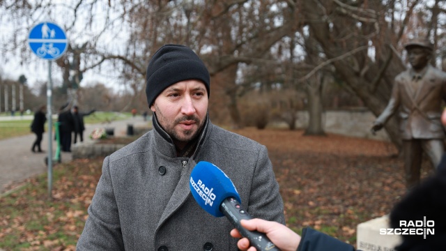 Fot. Robert Stachnik [Radio Szczecin] Walczyli przeciwko sowieckiej dominacji. Rocznica szczecińskich protestów [WIDEO, ZDJĘCIA]