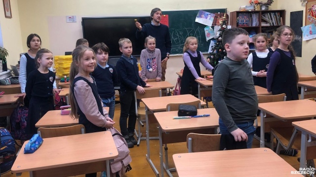Fot. Marcin Kokolus [Radio Szczecin] Wilno: Dzieci z polskich szkół otrzymały prezenty [ZDJĘCIA]