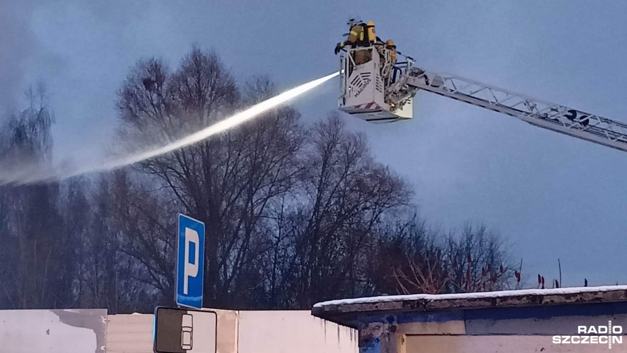 Szacowanie strat po tragicznym pożarze targowiska