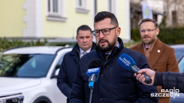 Fot. Robert Stachnik [Radio Szczecin] Elektryczne samochody dla Urzędu Morskiego i GDDKiA [ZDJĘCIA]