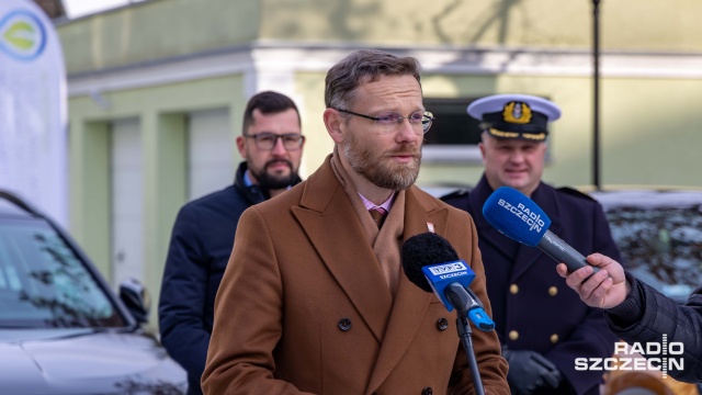 Fot. Robert Stachnik [Radio Szczecin] Elektryczne samochody dla Urzędu Morskiego i GDDKiA [ZDJĘCIA]