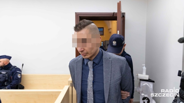 Fot. Robert Stachnik [Radio Szczecin] Finał głośnej sprawy o zabójstwo bezdomnego ze szczególnym okrucieństwem [ZDJĘCIA]