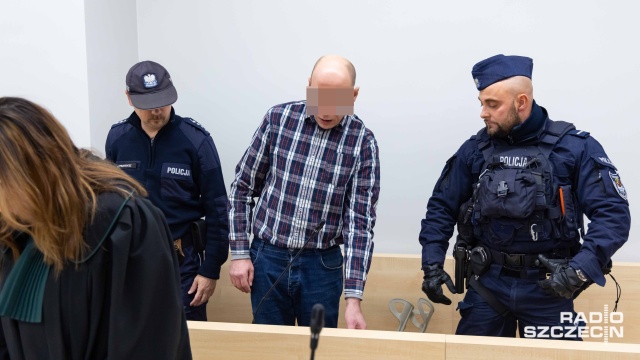Fot. Robert Stachnik [Radio Szczecin] Finał głośnej sprawy o zabójstwo bezdomnego ze szczególnym okrucieństwem [ZDJĘCIA]