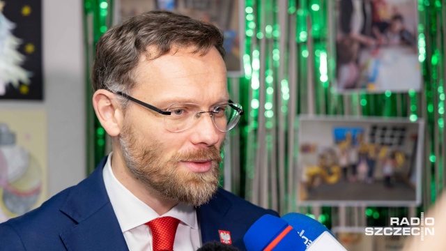 Fot. Robert Stachnik [Radio Szczecin] Do ukraińskich przedszkolaków zawitał św. Mikołaj [WIDEO, ZDJĘCIA]