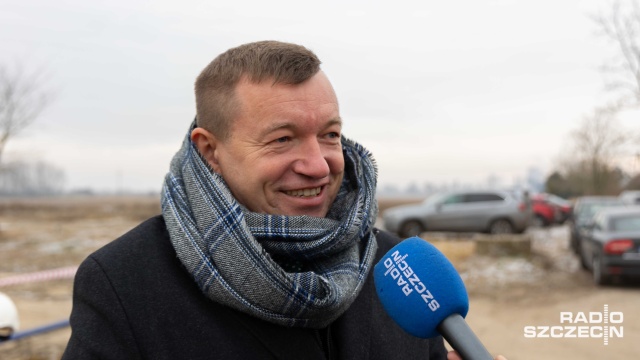 Po zakończeniu prac do Nowych Linii zostanie przeniesiona stacja ze Szczecina - ma to nastąpić w 2024 roku. Fot. Robert Stachnik [Radio Szczecin] Budowa stacji badania roślin w Nowych Liniach [WIDEO, ZDJĘCIA]
