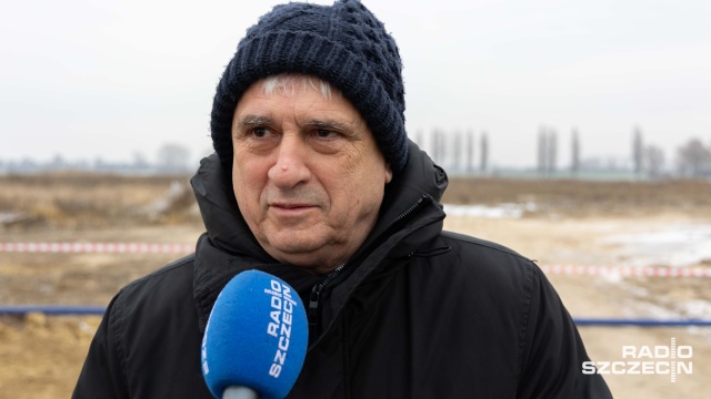 Fot. Robert Stachnik [Radio Szczecin] Budowa stacji badania roślin w Nowych Liniach [WIDEO, ZDJĘCIA]