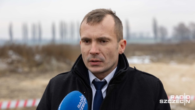 Fot. Robert Stachnik [Radio Szczecin] Budowa stacji badania roślin w Nowych Liniach [WIDEO, ZDJĘCIA]