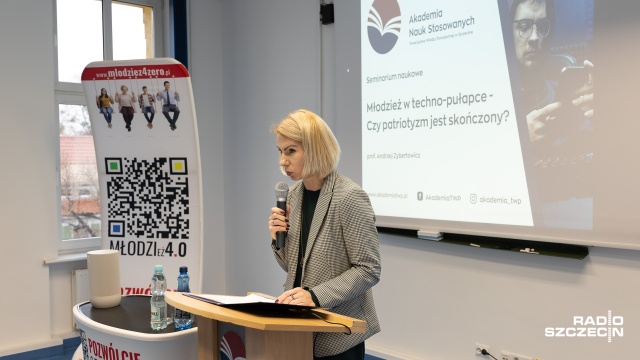Fot. Robert Stachnik [Radio Szczecin] Zybertowicz z krytyką mediów społecznościowych. Sam stwierdzam u siebie syndromy uzależnienia [ZDJĘCIA]
