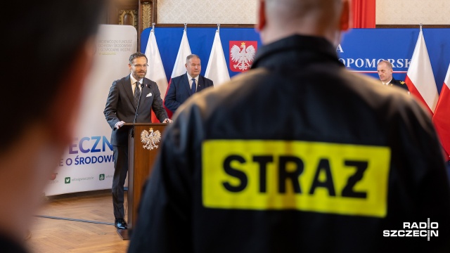 Fot. Robert Stachnik [Radio Szczecin] "Mały Strażak". Ponad 100 tysięcy otrzymały jednostki OSP [ZDJĘCIA]