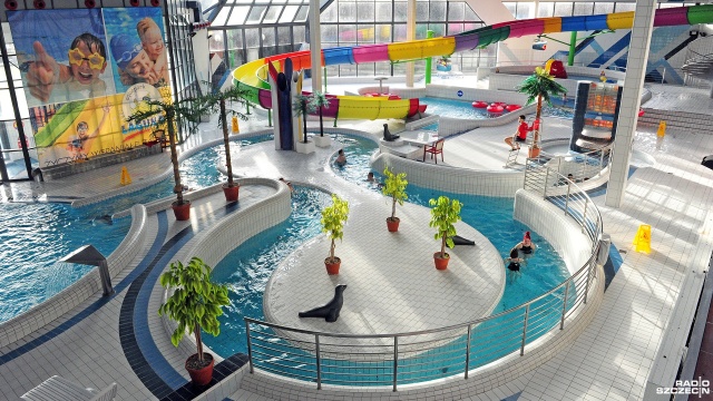 Duże zainteresowanie aquaparkiem wynika m.in. z tego, że od wielu tygodni zamknięte są szczecińskie baseny: SDS oraz Floating Arena.