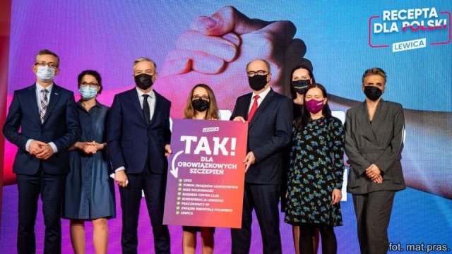 Lewica chce zmian w polityce zdrowotnej i walce z pandemią COVID-19. Marcelina Zawisza z partii Razem powiedziała na kongresie Lewicy, że propozycje przedstawiane przez jej ugrupowanie są popierają eksperci.