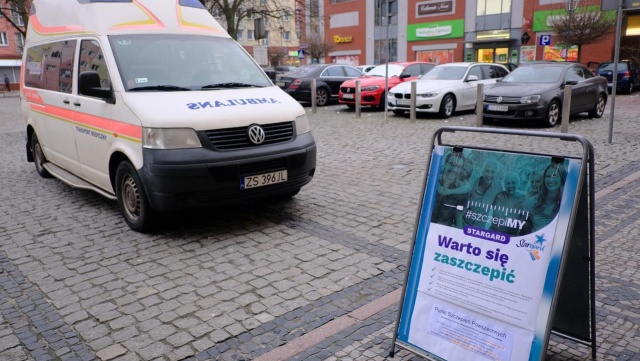Z mobilnego punktu szczepień przeciw koronawirusowi będą mogli ponownie skorzystać mieszkańcy Stargardu.