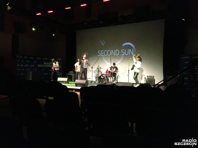 Zespół Second Sun zagrał w Radiu Szczecin... [WIDEO, ZDJĘCIA]