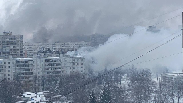 W rosyjskich bombardowaniach Czernihowa zginęło blisko 50 osób