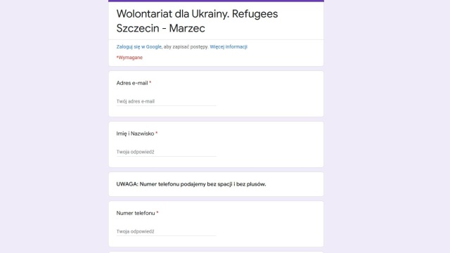 Szczecińska Fundacja Refugees szuka wolontariuszy, którzy pomogą przygotowywać pokoje dla przybywających z granicy uchodźców.