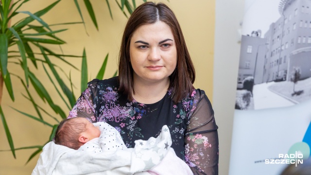 Pierwszy poród kobiety z Ukrainy w Szczecinie [WIDEO, ZDJĘCIA]
