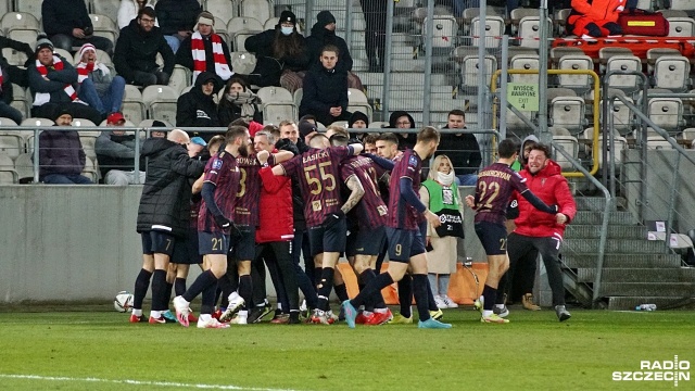 Szczecinianie zremisowali na wyjeździe z Cracovią Kraków 1:1 w sobotnim meczu ekstraklasy.