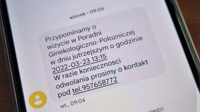 To wygodna forma kontaktu na linii pacjent - poradnia.