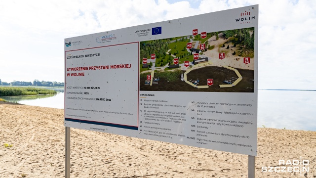 W Wolinie powstanie przystań morska. W ramach prac, wybudowane zostaną między innymi: dwa pomosty do cumowania kutrów rybackich, budynek gospodarczy, magazyn sprzętu dla rybaków, parking, a także zejścia na pomosty.