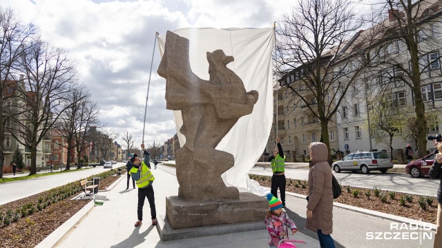 Artystyczna akcja wsparcia Ukrainy [ZDJĘCIA]