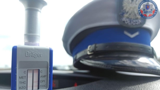 Kurier pod wpływem narkotyków wpadł w ręce szczecińskich policjantów.